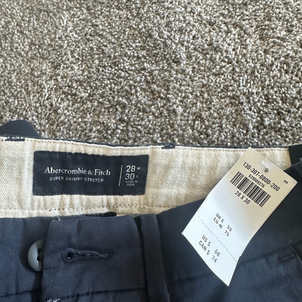 NWT Abercrombie men’s dress pants